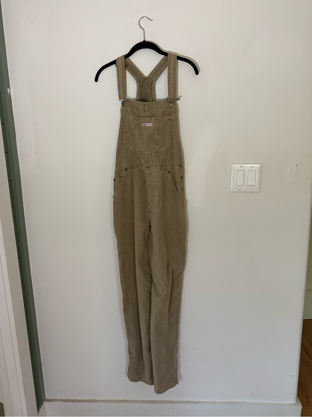 Levi's Khaki Women's Denim Overalls